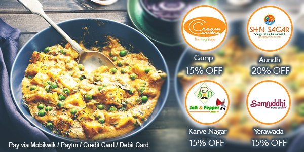 ressyapp's tweet photo. #Pune Save Upto 50% 
On Your Food Bill
Pay #Online And Get Extra 5% Off
Download the #app:
https://t.co/fNbiVYLVeR https://t.co/59SVziybj9