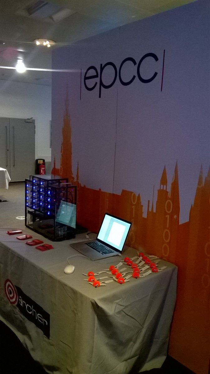 adrianjhpc's tweet photo. #WeeArchie looking smart on the @ARCHER_HPC stand at the Tier-2 launch https://t.co/UphtFahx0C