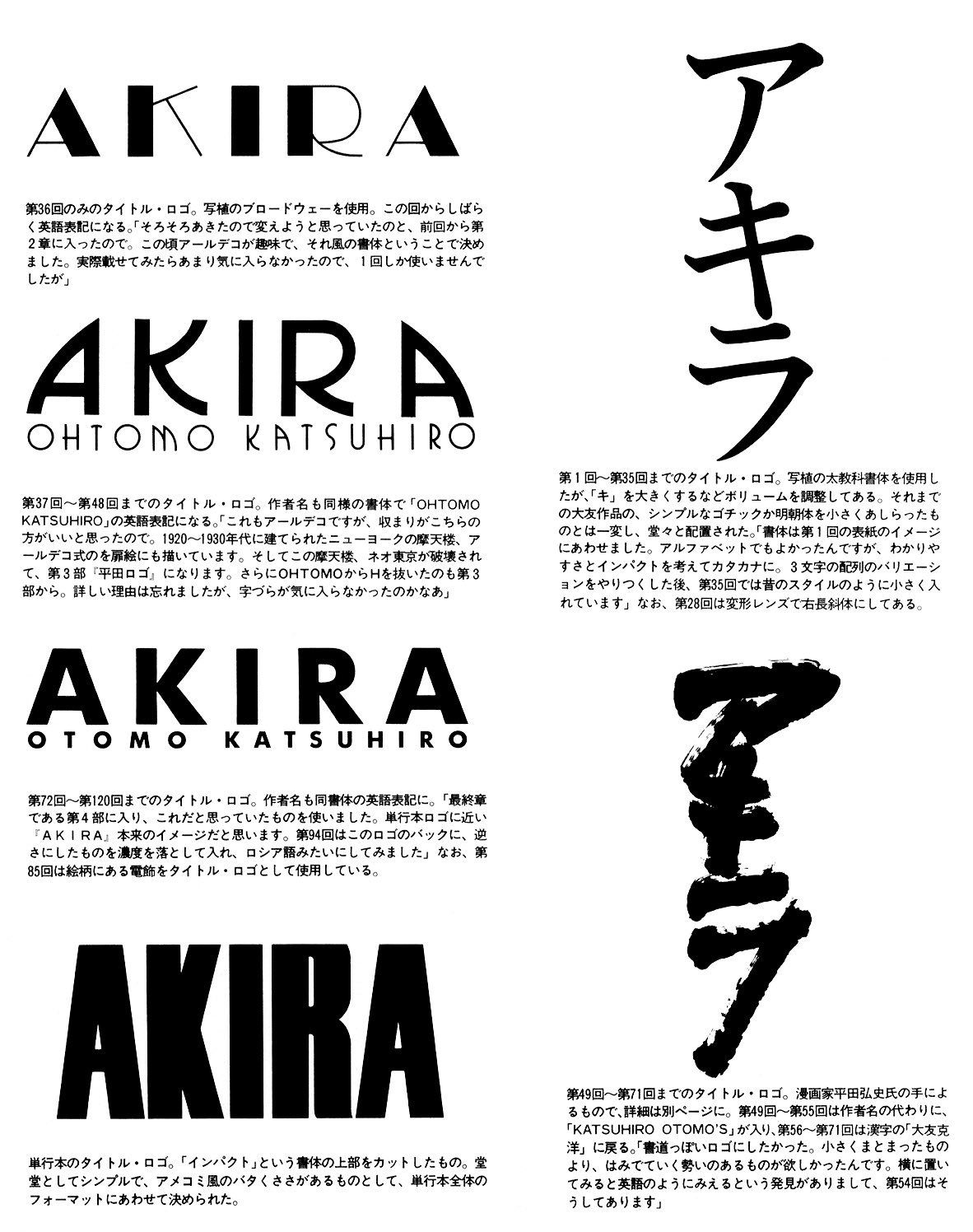 Twitter 上的liam Wong The Logo Went Through Many Iterations Akira Means Bright Intelligent Clear In Japanese T Co Fvvjsaplai Twitter