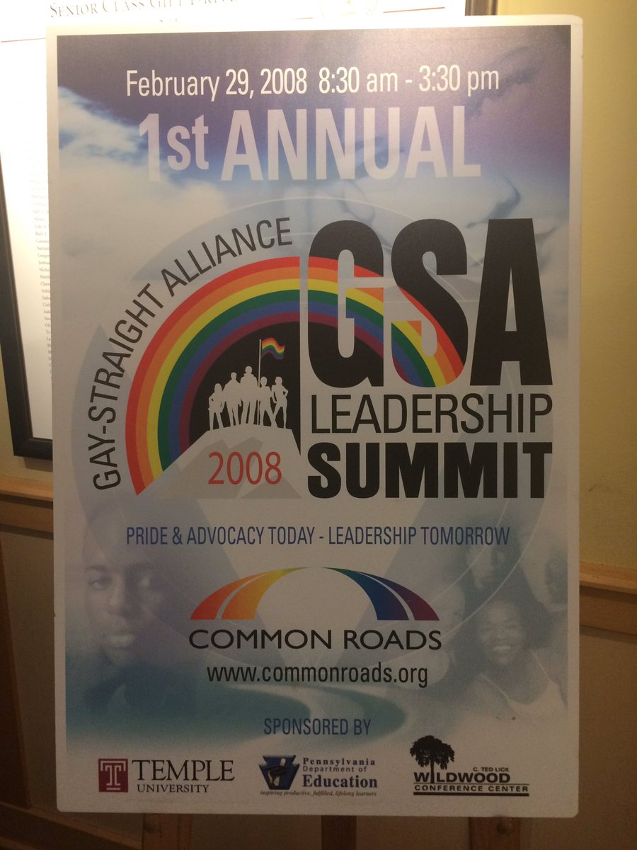 Kprest1993's tweet photo. Just hours until students arrive for the 10th annual GSA Summit!! #swk521 https://t.co/ZYOehDMAqN