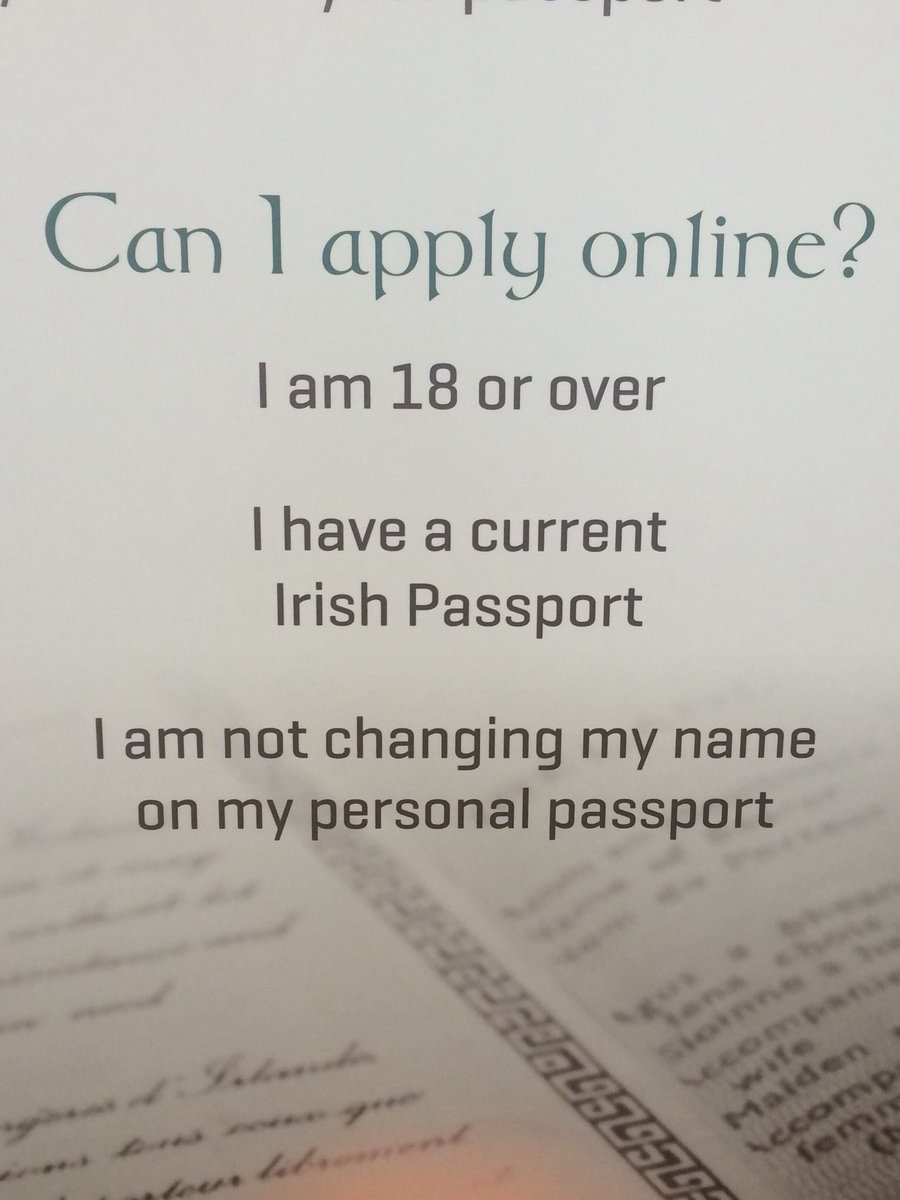 IrelandEmbUSA's tweet image. From today, Irish citizens aged 18+ who are renewing passports, incl in the US, can submit their applications online at dfa.ie #renewonline