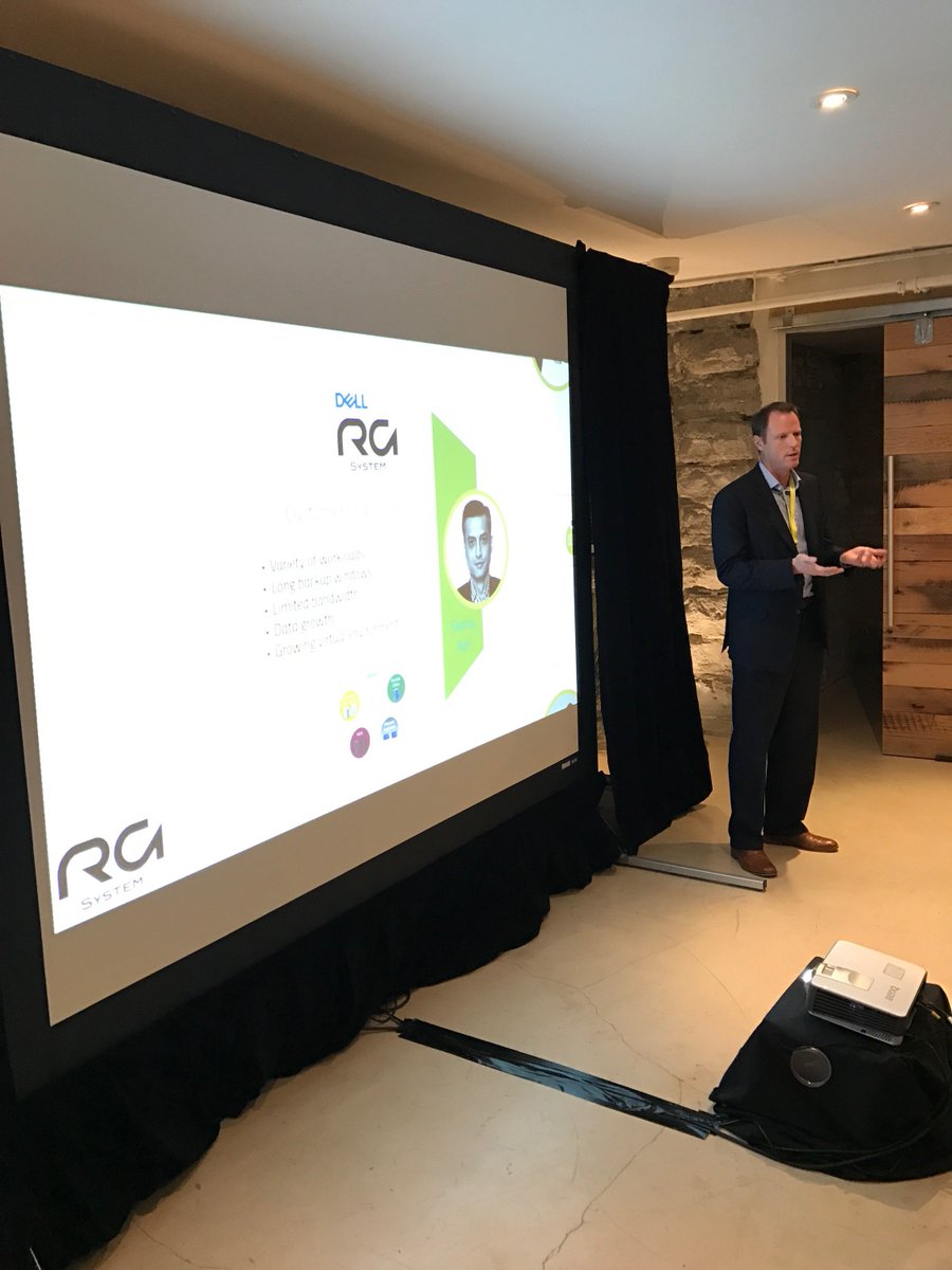 RG_System's tweet photo. [RG BACKUP TOUR] Nos partenaires @DellEMC présentent leur technologie #Avamar et son intégration dans notre solution #RGBackup https://t.co/oBzOe9ZWAG