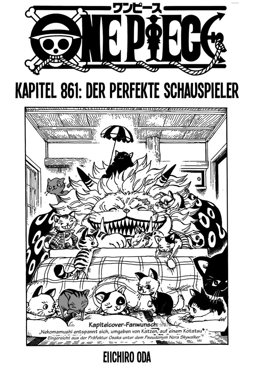 OnePieceFolgen's tweet photo. One Piece Kapitel 861 ist nun Online :)
Nächste Woche ist leider Pause :(

https://t.co/3Refnx7wVj
https://t.co/3Refnx7wVj https://t.co/lrXKnfjerM