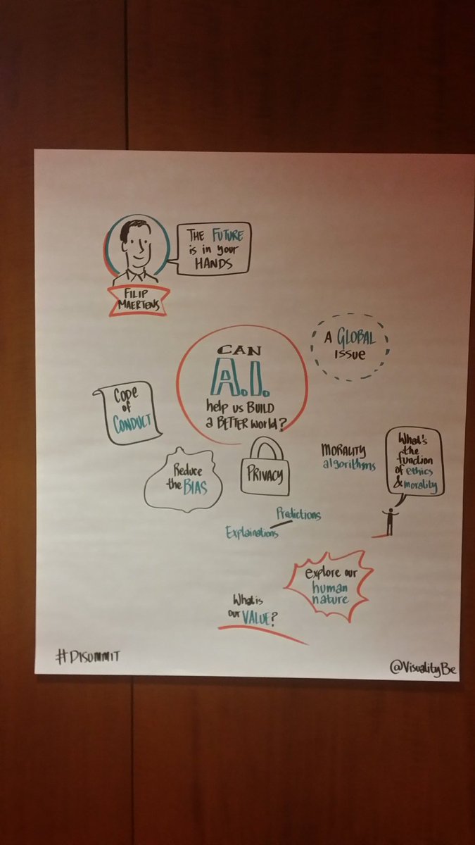 ToonBorre's tweet image. AI, ML, algoritmes. . And we al seem to talk about a code of conduct. Should we not work on this together? #DISummit