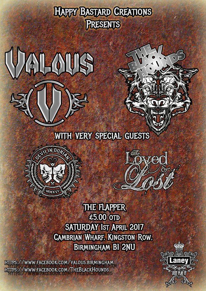 The Flapper (@theflapperbrum) on Twitter photo This Sat <a href="/ValousBand/">Valous</a> + <a href="/TheBlackHounds/">The Black Hounds</a> return for an explosive night! 💣 With <a href="/TheLovedandLost/">The Loved and Lost</a> + <a href="/devilindorian/">Devil In Dorian</a> ✊ theflapper.co.uk This Sat <a href="/ValousBand/">Valous</a> + <a href="/TheBlackHounds/">The Black Hounds</a> return for an explosive night! 💣 With <a href="/TheLovedandLost/">The Loved and Lost</a> + <a href="/devilindorian/">Devil In Dorian</a> ✊ theflapper.co.uk