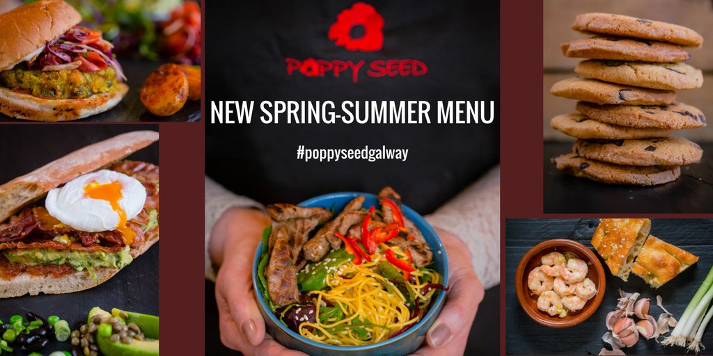 PoppySeedCoffee's tweet photo. New #springsummer2017 menu now available in #poppyseedgalway in #clarinbridge #oranmore &amp; #eyrestreet: https://t.co/zOdetUv2M6 https://t.co/nF95Rkk16G