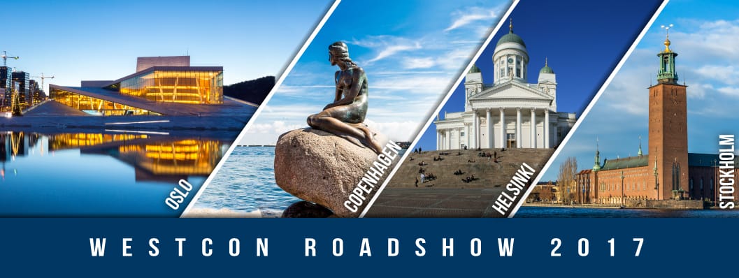 Invitation to the annual Westcon Partner Roadshow is here! Westcon together with our vendors is coming to You! bit.ly/2okvAK3