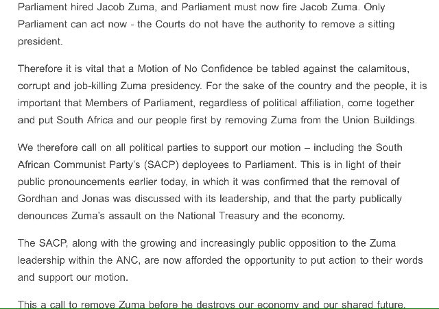 Mmusi Maimane MP tweet media