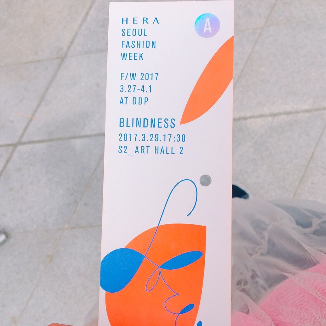 運良く2日間でVASSILLYとBLINDNESSのショー見れた…ㅠㅠ(みかの写真お借りしました…)#ソウルファッションウィーク #서울패션위크