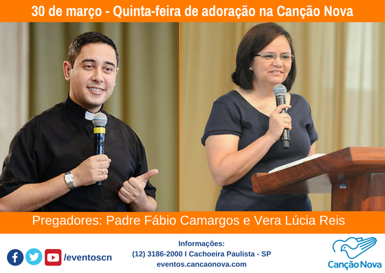 eventoscn's tweet photo. Hoje tem #quintafeiradeadoração na @cancaonova. Vamos juntos adorar o Senhor Jesus! https://t.co/xk6wRSA963 https://t.co/ZWaM73y3Mq