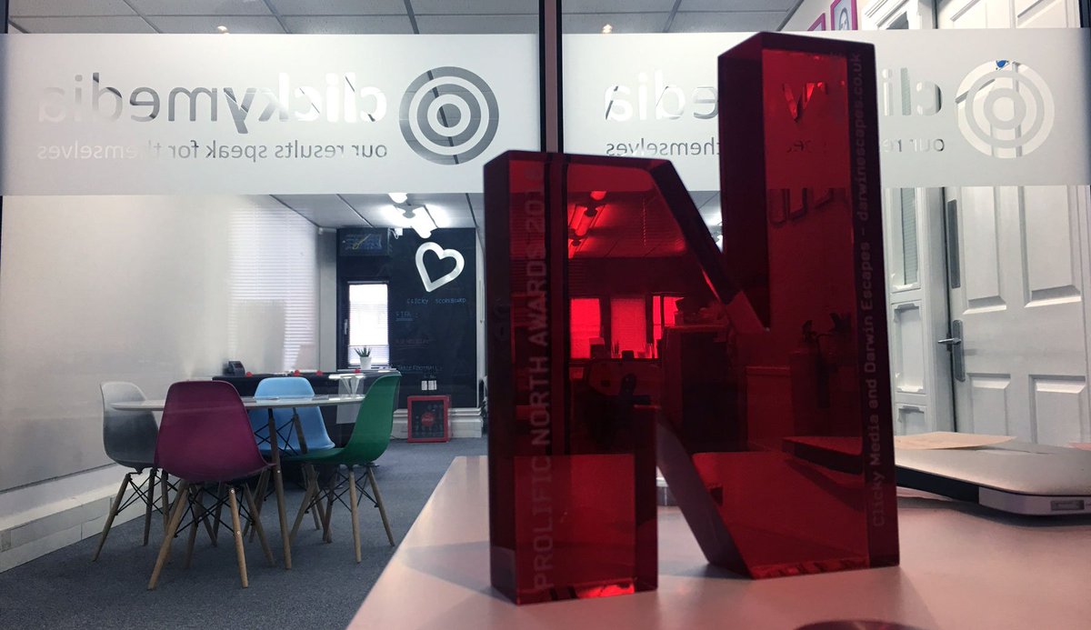 ClickyMedia's tweet image. Clicky shortlisted for Best Large Digital Agency @ProlificNorth #awards 2017! clicky.co.uk/2017/03/clicky…