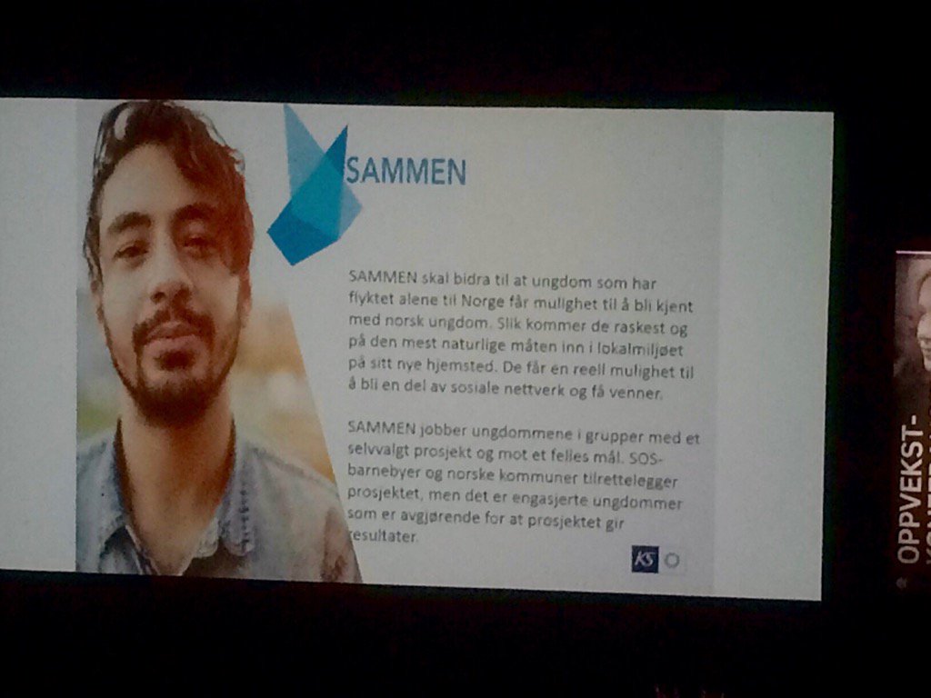 Sissel Aarak (@sisselaarak) on Twitter photo KS presenterer #SAMMEN som eksempel på vellykket samarbeidsprosjekt <a href="/SolveigHorne/">Solveig Horne</a> <a href="/Egmontfonden/">Egmonts Fondssekretariat</a> @SOS_barnebyer KS presenterer #SAMMEN som eksempel på vellykket samarbeidsprosjekt <a href="/SolveigHorne/">Solveig Horne</a> <a href="/Egmontfonden/">Egmonts Fondssekretariat</a> @SOS_barnebyer