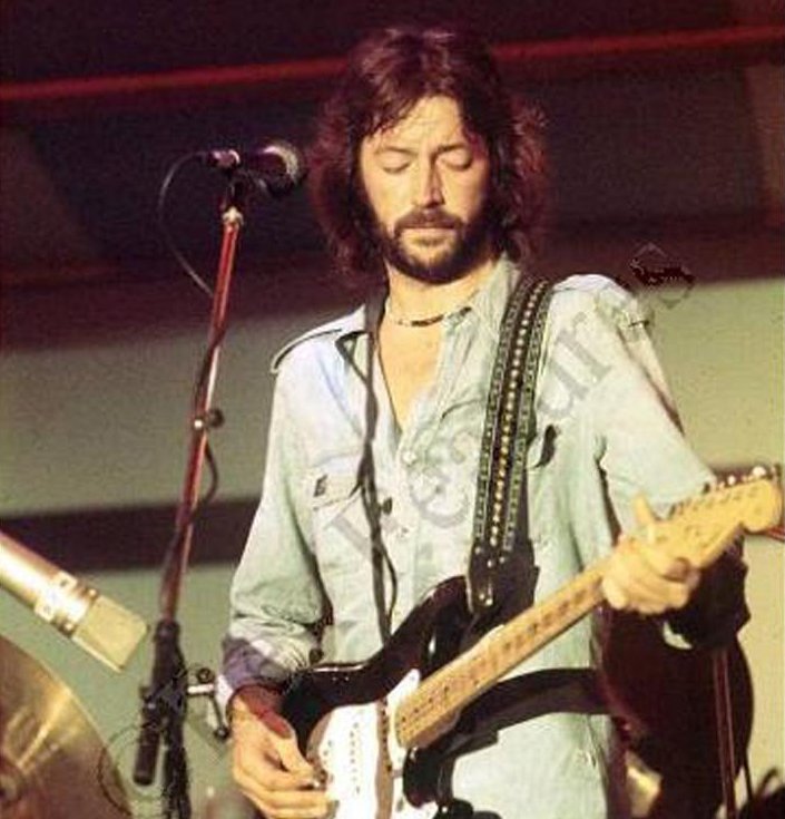 Happy birthday to guitar legend Eric Clapton, 72 today.    