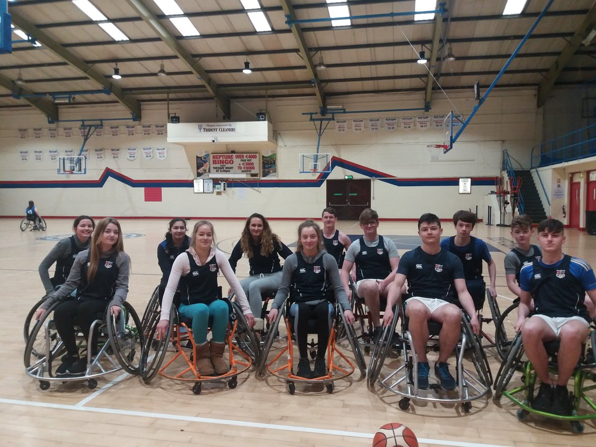 AMR_pe's tweet photo. @cccompsports Crescents wheelchair basketball team playing in the wheelchair basketball finals today in Cork https://t.co/u6aFHQHJYq