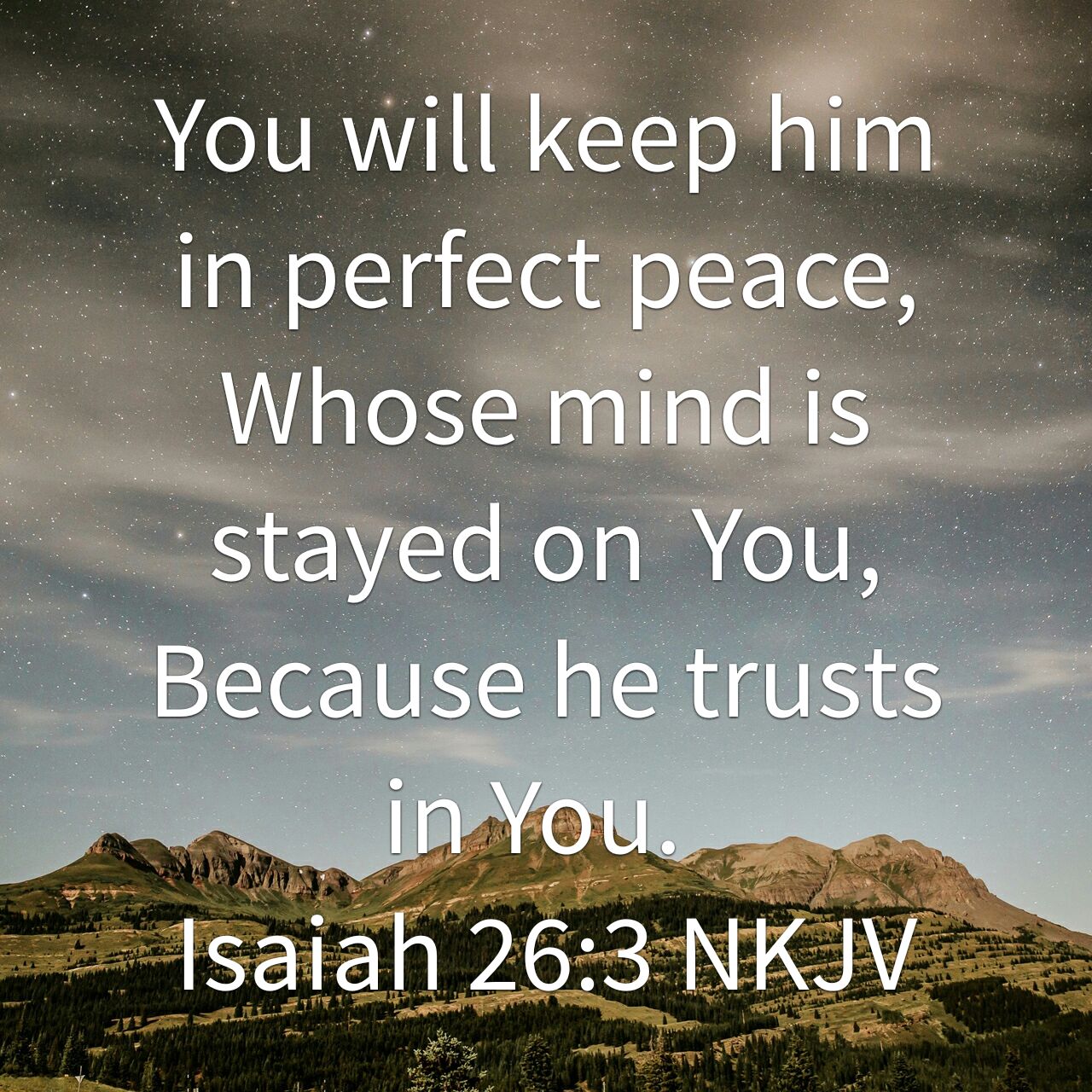 kupel007 on X: “You will keep him in perfect peace, Whose mind is