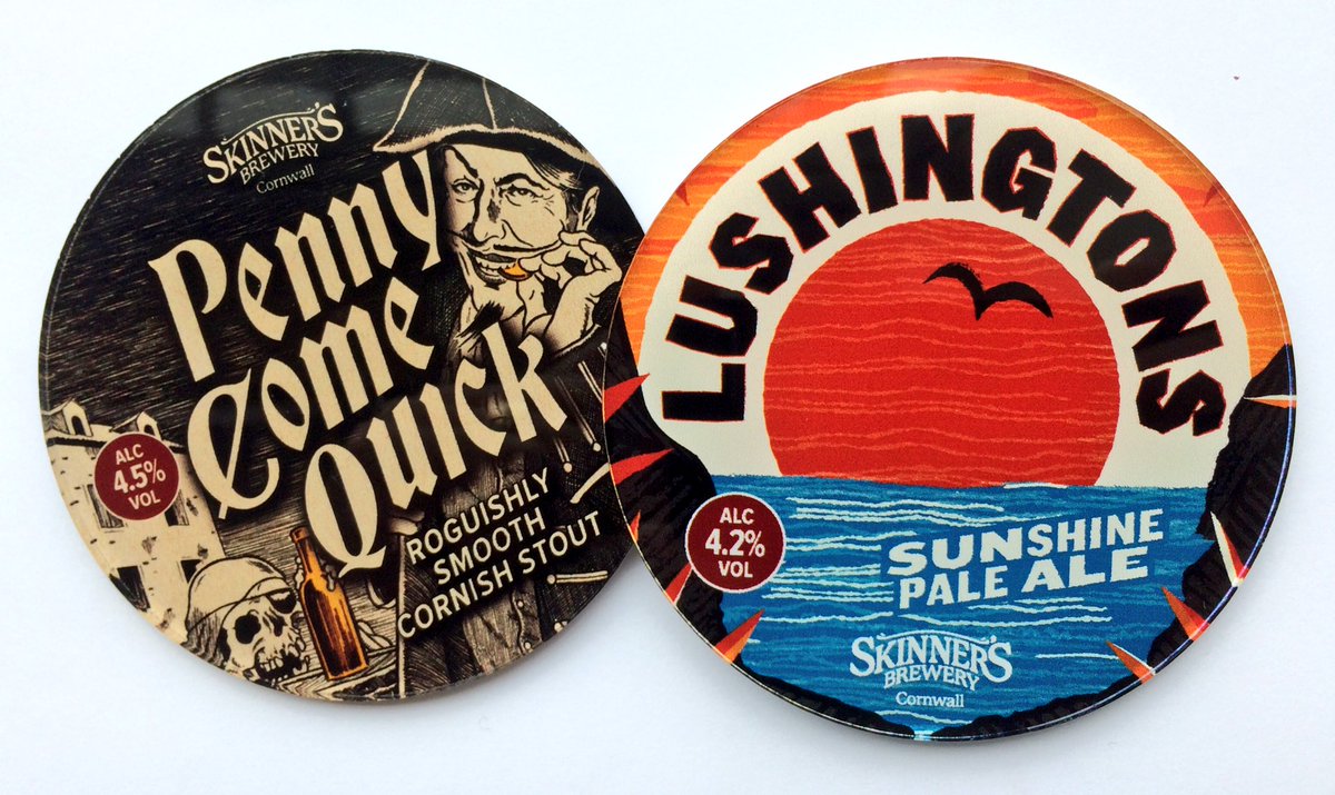 Skinnersbrewery's tweet photo. This is happening! Keg Penny Come Quick and Lushingtons, two beautifully brewed, Cornish keg ales coming to great pubs near you this May. https://t.co/uybFTN5xyi