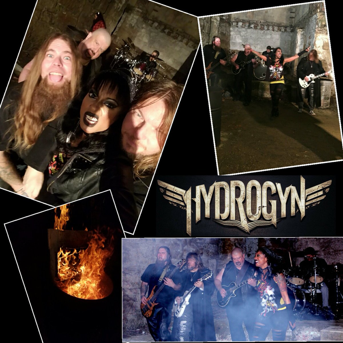 #tbt fun on My Redemption video set bck in Jan! Now available on youtube <a href="/HIGHVOLMUSIC/">HIGHVOLMUSIC #RockAintDead</a> channel #newmusic #newalbum