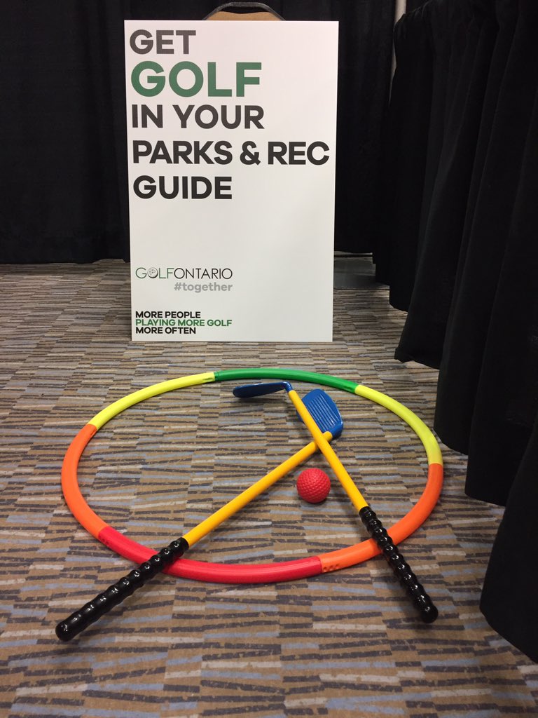 I think we will see golf in some parks and rec guides after last nights #PROForum17 <a href="/PROntario/">Parks and Recreation Ontario</a> #growingthegame #together <a href="/TheGolfOntario/">Golf Ontario</a>