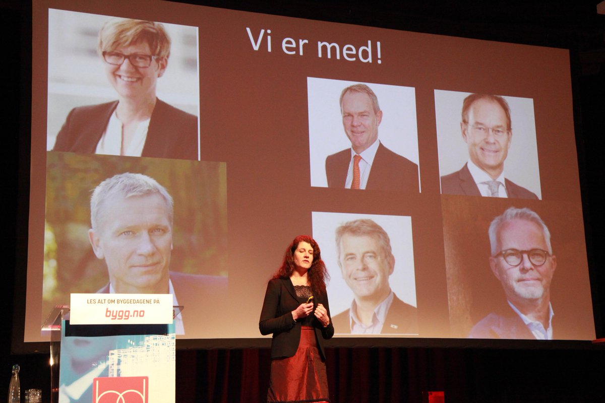 - Jeg opplever et genuint ønske om å ta samfunnsansvar, sier Katharina Bramslev i Grønn Byggallianse. #kvalitet, #bærekraft, #byggedagene