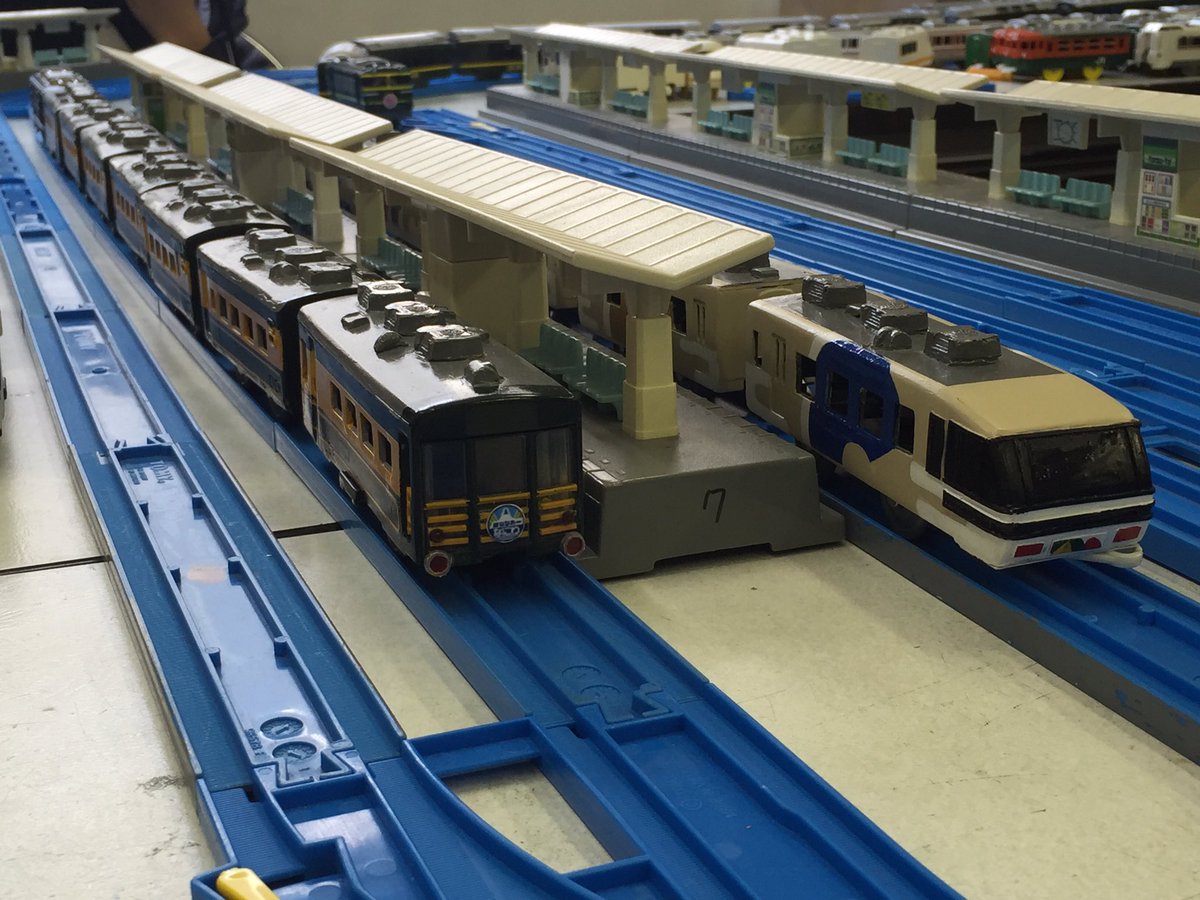 今日持参した車両 ・トワイライトエクスプレス（定期編成