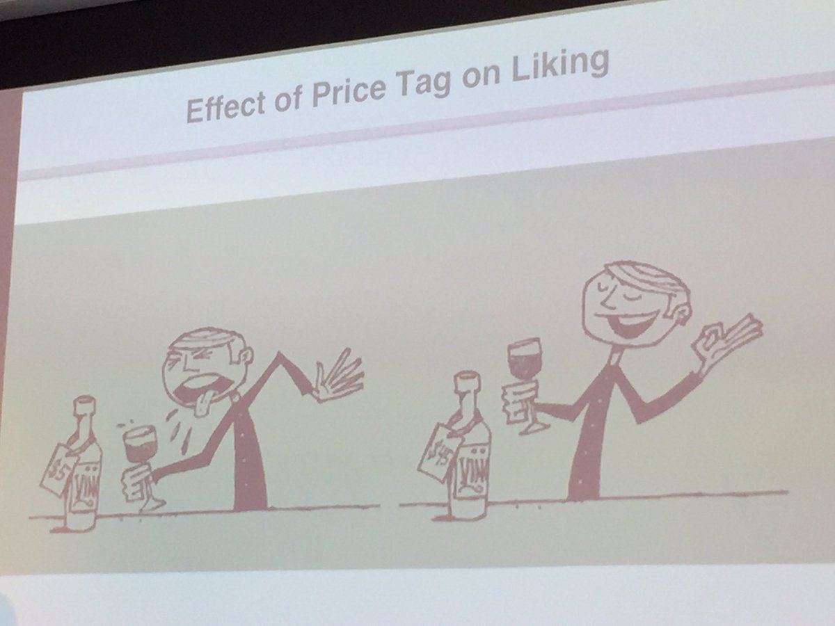 jsauer_sentient's tweet image. Quantifying the &quot;placebo effect&quot; on pricing - brands that derive utility from deep experiential consumption take notice!! #NMWF @HPlassmann