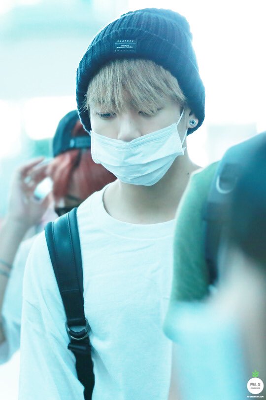 kookpiics's tweet image. jungkook strawberry blonde hair