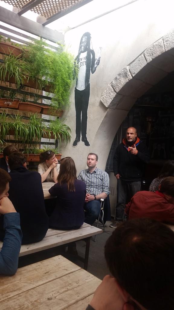 TandemSocial's tweet photo. Muchas gracias @Mescladis, @cetapunts @hiddencitytours por compartir experiencias con el grupo EU de https://t.co/Wkd3rXDLNK! #socinvREADY https://t.co/JciBdFflaH