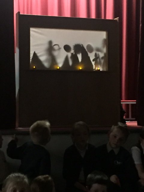 Front of house at the Year 4 sharing assembly. Chinese New Year