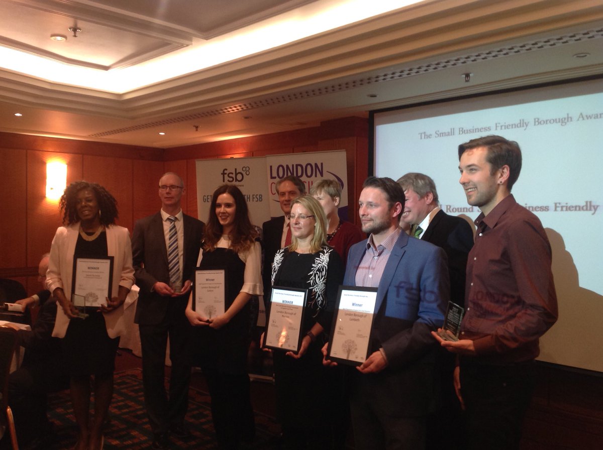 londoncouncils's tweet photo. Well done to all of this year's SBFB award winners and nominees Business Friendly @FSBLondon #SBFBAwards https://t.co/AI8HDxTIry