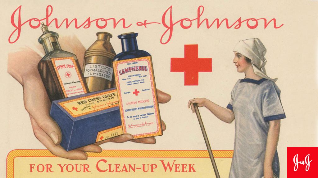 JNJNews's tweet photo. #TBT to #springcleaning in the early 1900s. Discover why #JNJ ran ads promoting Clean Up Week: https://t.co/rBeRrDUvyw https://t.co/s5CZqlYnWE