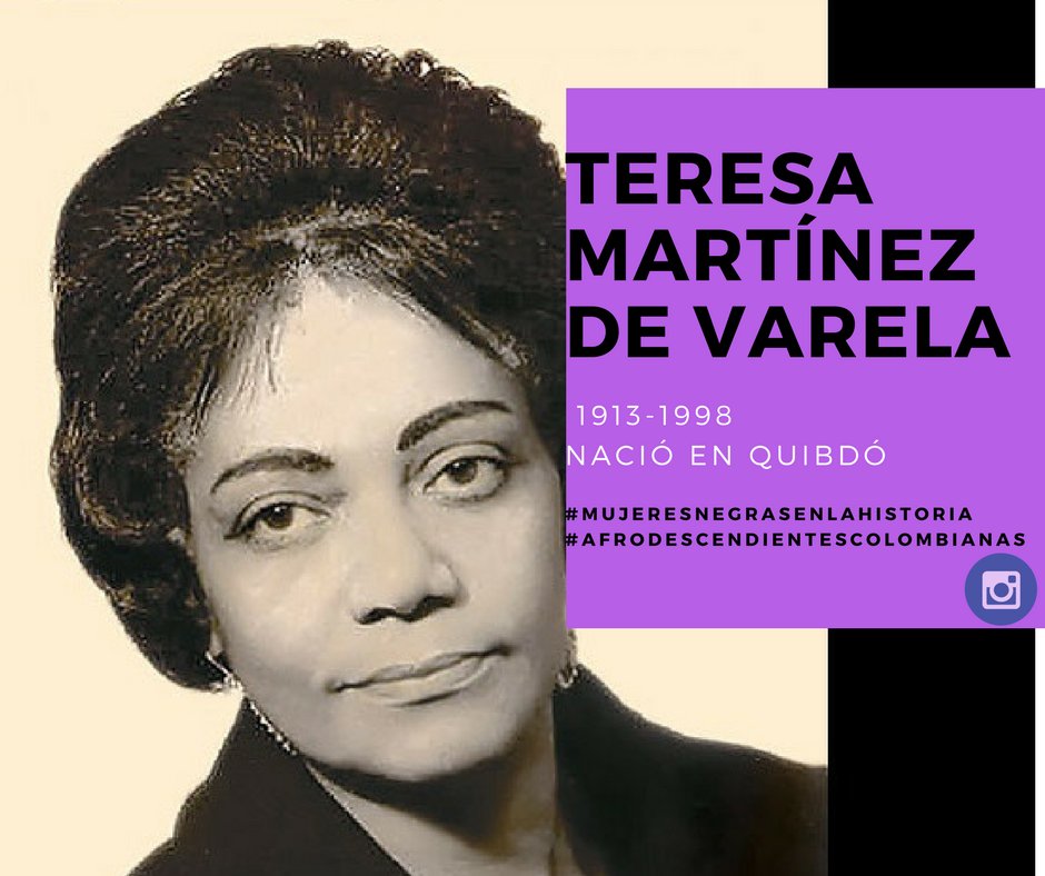 AfroColombinas's tweet photo. #Mujeresnegrasenlahistoria #Afroheroínas #Afrodescendientescolombianas
#Mujer #Afro #Historia #Diásporaafricana
#Mujeresnegrasenlahistoria https://t.co/oIB5NThn0m