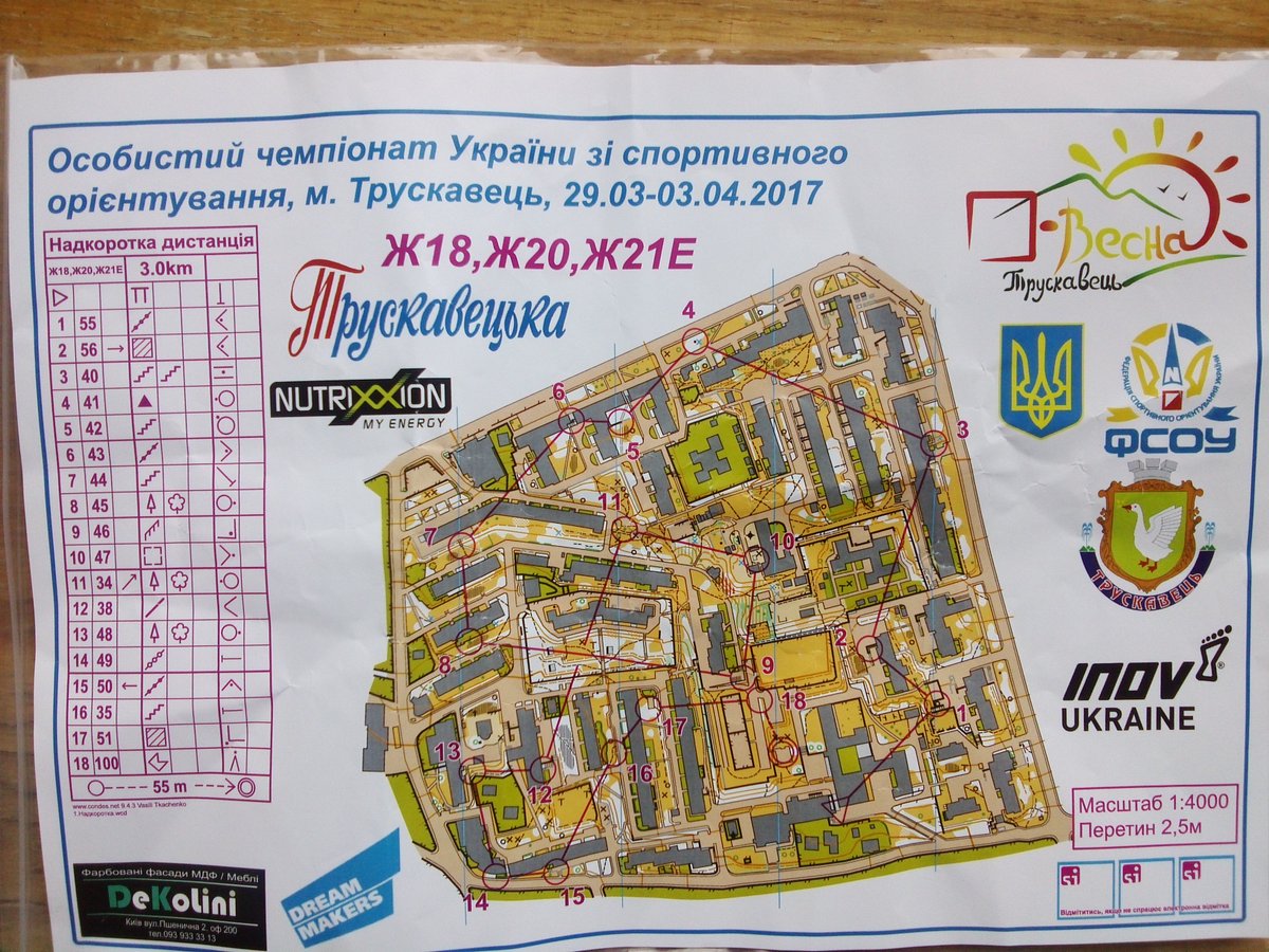 Ukrainian champs in sprint (ultra-short distance) in Truskavets