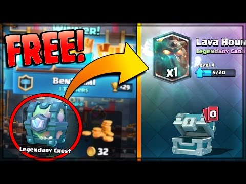 clash royale free legendary chest