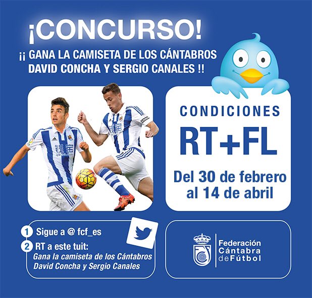 RFCF_es's tweet photo. 🎲👕| #SORTEO: ¿Quieres la camiseta de @SergioCanales y @DaviddConcha27 (@RealSociedad )? Síguenos y RT para participar en el sorteo. ¡SUERTE! https://t.co/011W6O5zDj