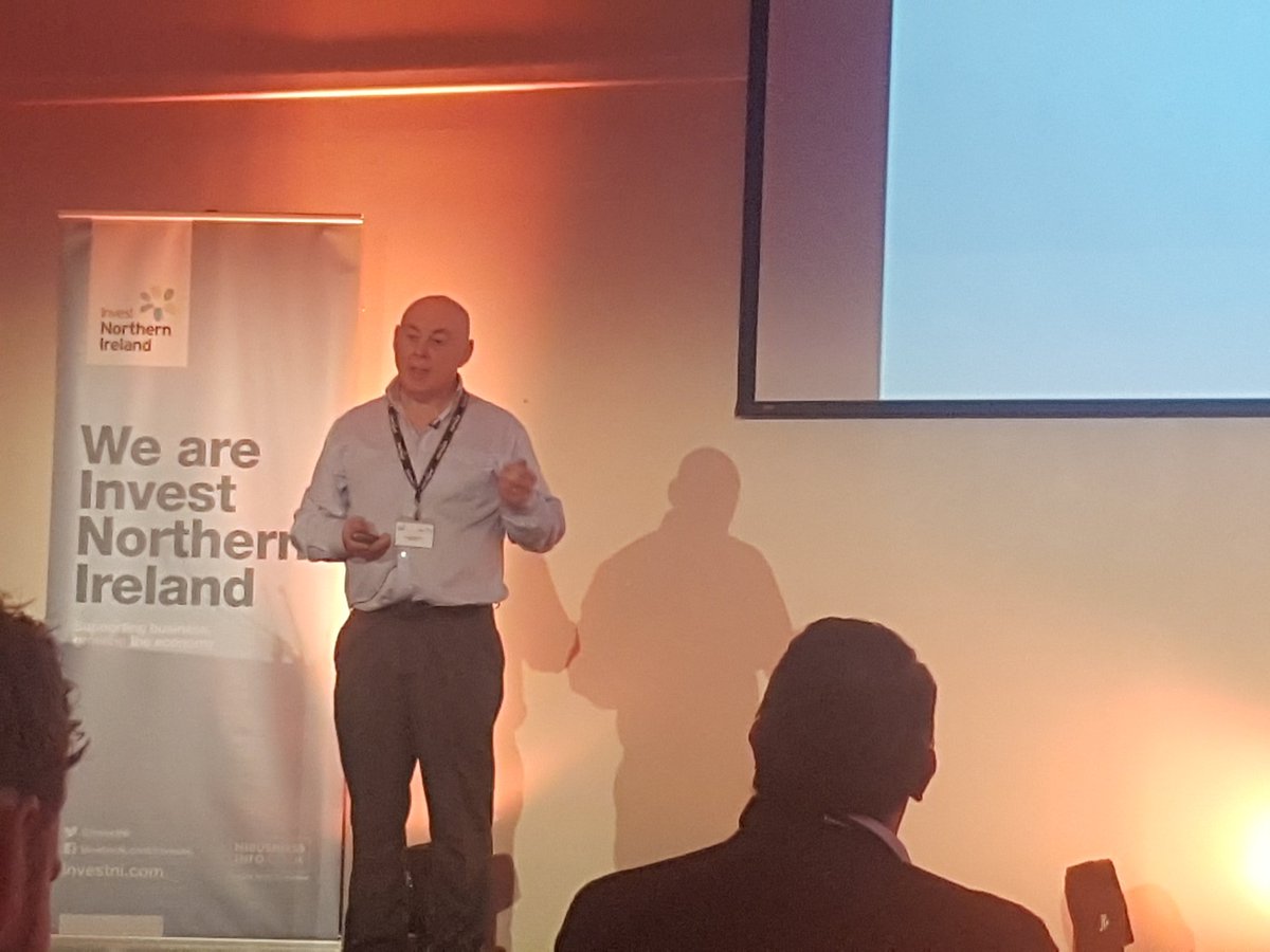deeharvey's tweet photo. It's finally (and suddenly) #SPNIDemoDay. @cloudrupture and our @startplanetNI colleages pitching our #startups. https://t.co/4G1kRNiB7f