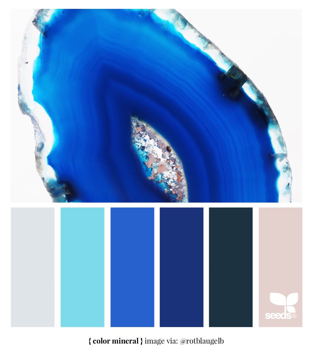 shayfrom_thebay's tweet image. Color Palette of The Day: Color Mineral #DesignSeeds #Color