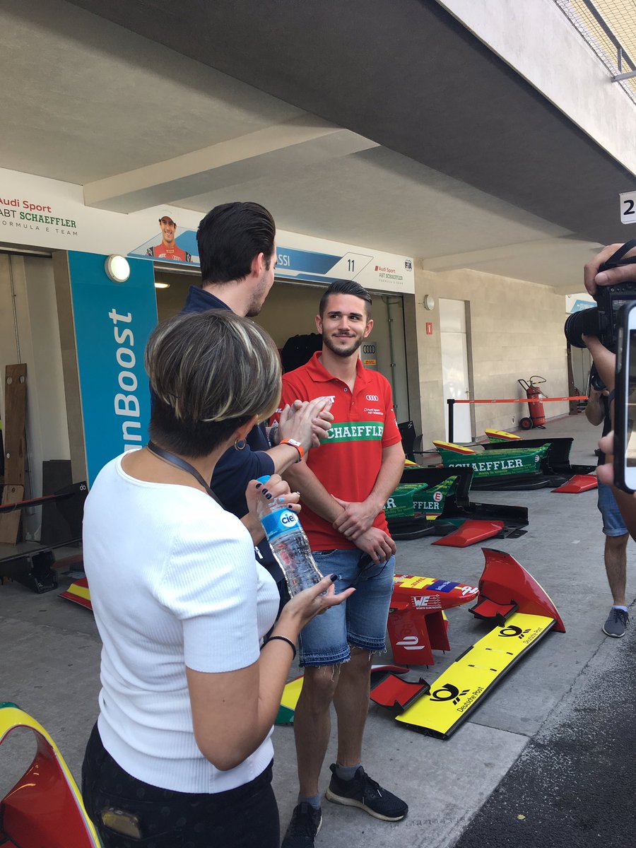 Everybody is ready to see <a href="/Daniel_Abt/">Daniel Abt</a> this weekend at the #MexicoCityePrix! <a href="/FIAformulaE/">Formula E</a> <a href="/abt_formula_e/">ABT Motorsport</a> #dhlformulae Don't forget #FanBoost