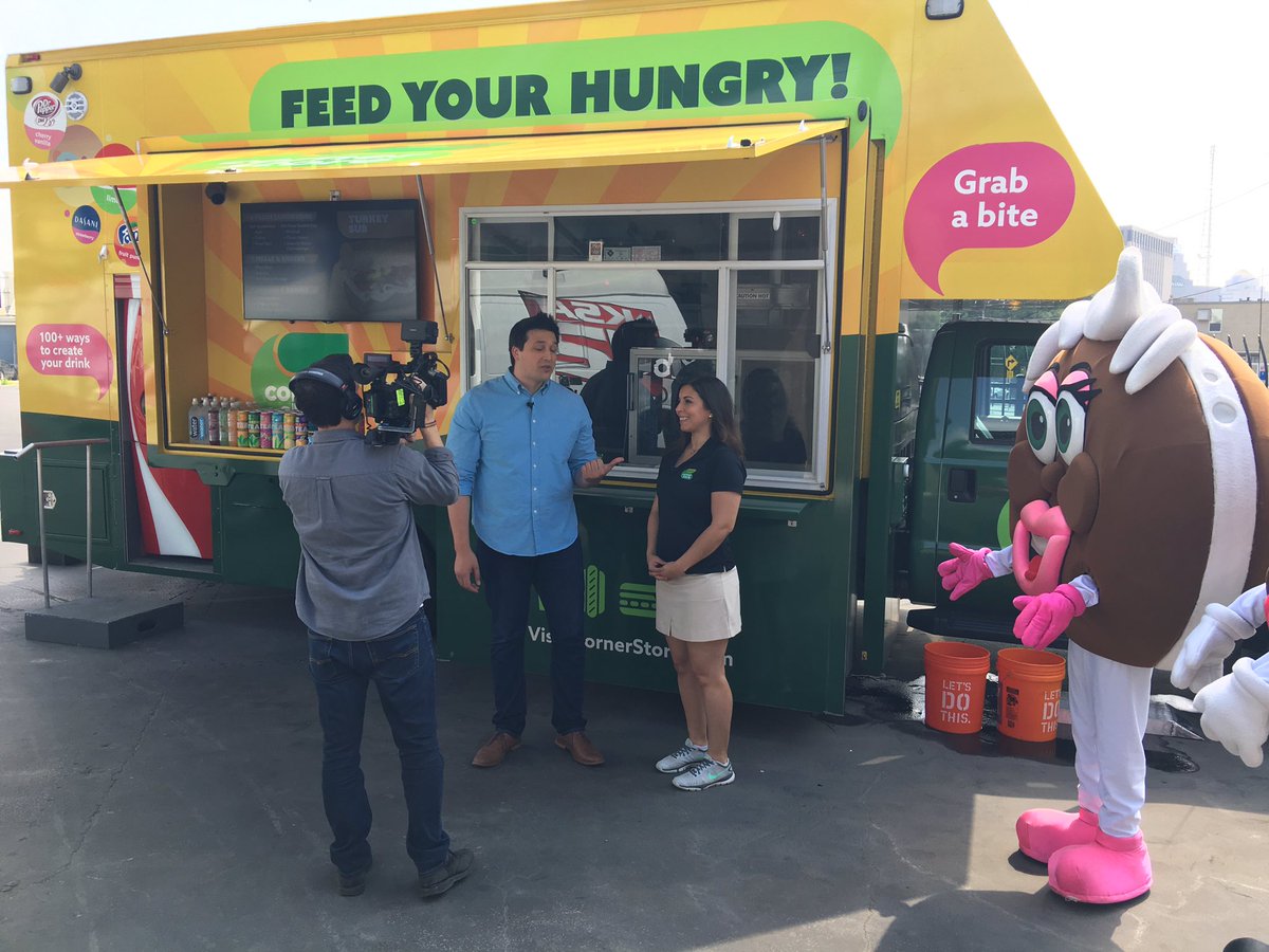HeyKatieRae's tweet photo. Getting excited for two weeks of @SALiveKSAT #FiestaMedal giveaways with @CornerStore4U! https://t.co/RMhnj2rZ2G