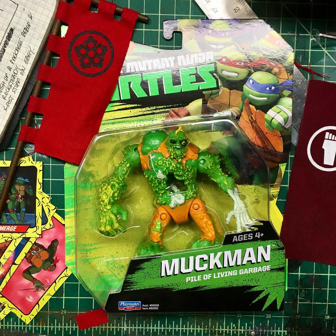 Tmnt muckman action figure 2017 deals