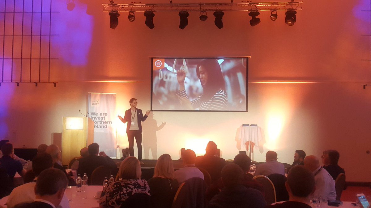 OliviaKStewart's tweet photo. Really enjoying pitches from @startplanetNI teams at #SPNIDemoDay. Great teams, disrupting global markets straight from #StartFastBelfast https://t.co/CDfmM0y9Xe