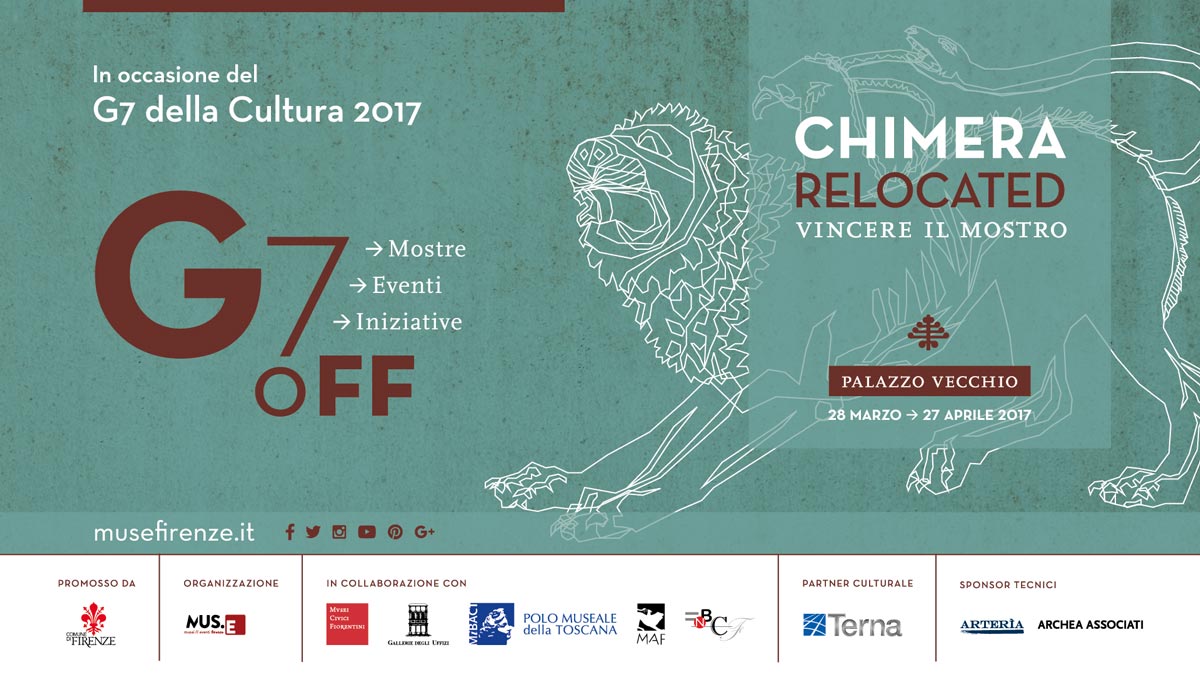 musefirenze's tweet photo. Volete sapere tutto sulla Chimera e l’Arco di Palmira? Scaricate il nostro booklet per #G7Off #G7Culture https://t.co/5S2OwVXgS3 https://t.co/fS4Uf9XR1k