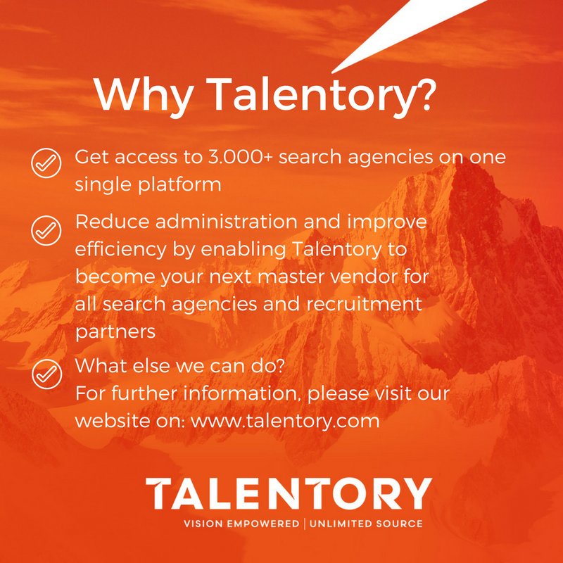 Two good reasons to partner up with Talentory. To find out more, visit talentory.com