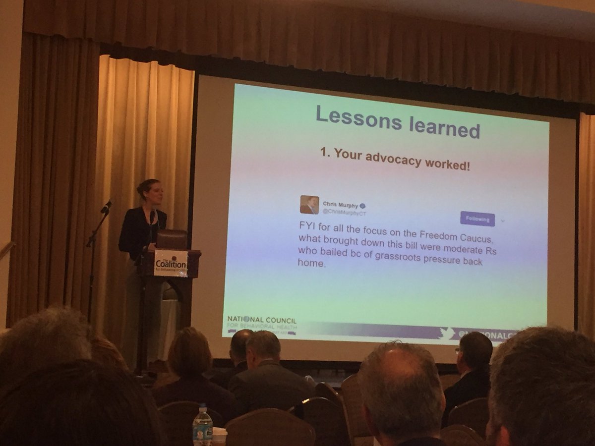 pascale_tweets's tweet photo. @BeccaCFarley re AHCA defeat:If u evr doubt if yr advocacy makes a diff, it absolutely does. MoC tallied calls 35:1 against AHCA #CBHCon2017 https://t.co/tIxEEOE0HA