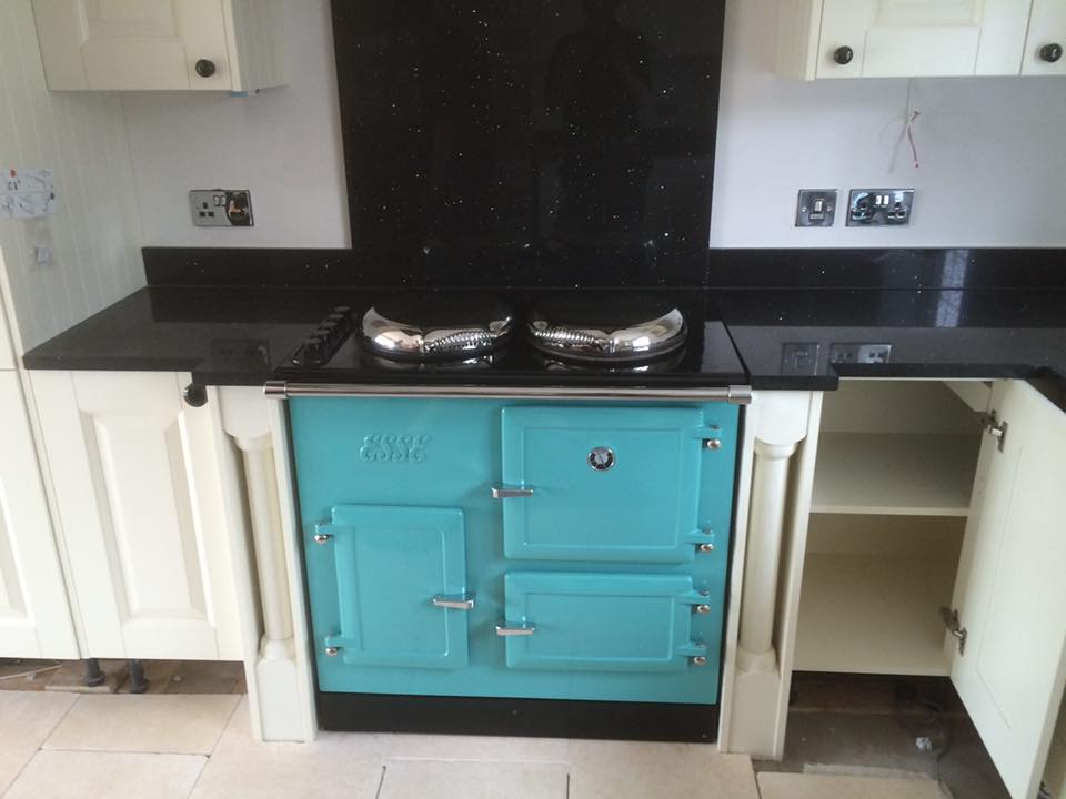 WestCFires's tweet photo. No flue, no gas? No problem just look at this @ESSE1854 EL 13amp electric range cooker just installed this morning in the New Forest https://t.co/gDrITzsPOc