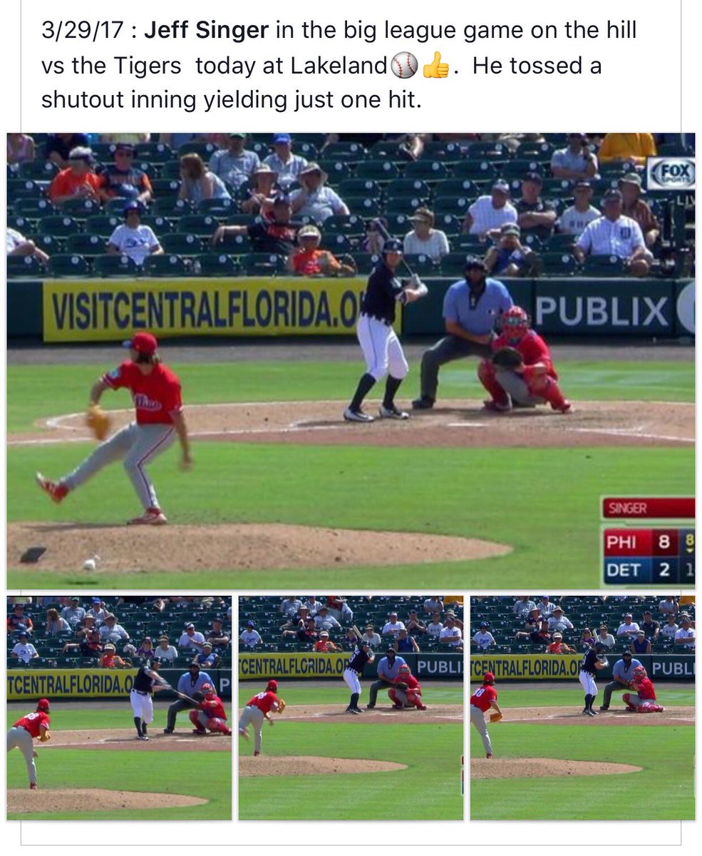 Former <a href="/Rutgers_Camden/">Rutgers–Camden</a> pitcher @Gunsinger12 threw a scoreless inning in Lakeland for the <a href="/Phillies/">Philadelphia Phillies</a> yesterday!