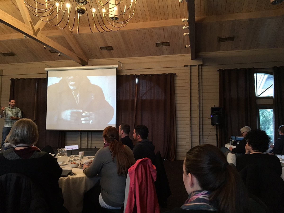 Last day of a 2.5 day "leadership academy" on homelessness. Lots of examples from U.S. of A. #helpful? Snow here. <a href="/howstheweather_/">Howstheweather?</a> @OrgCode