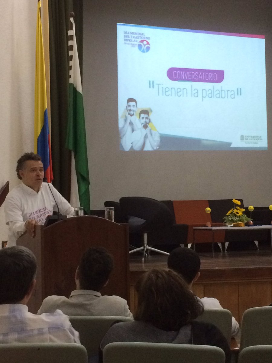 antoniotoro's tweet photo. #bipolarday Dia mundial del trastorno bipolar. #gipsi. Grupo terapeútico @medicina_udea @sanvicentefund @CarlosLopezJ @ngelaMaraAgude1 https://t.co/k9CBd0ELJ4