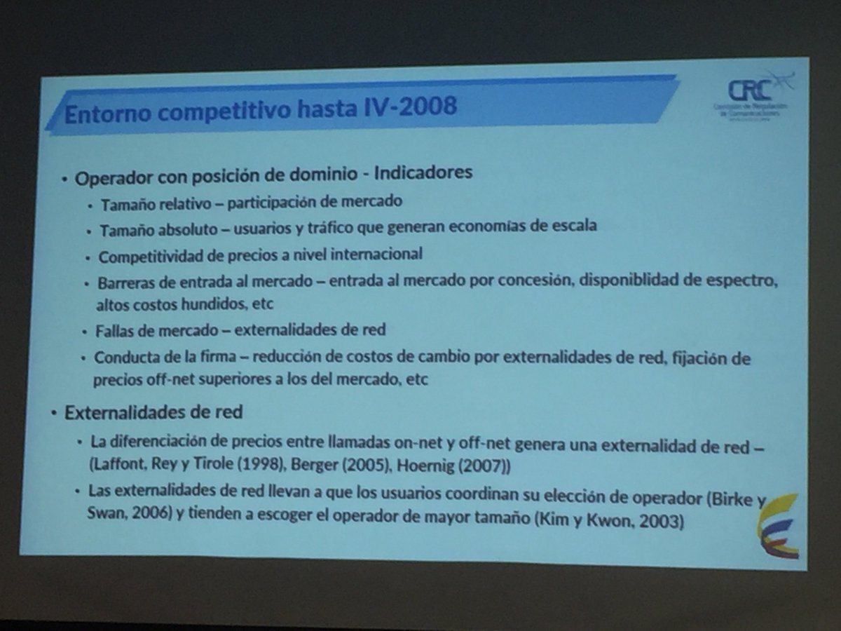 En el evento Diferenciación de precios: On-Net / Off-Net en la universidad del Pacífico #idc