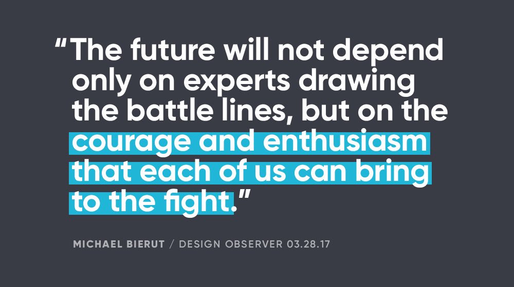 davidmill's tweet image. So much of this resonates w/ our evolving @OFA visual identity approach. ❤🚀 @michaelbierut designobserver.com/feature/im-wit… #DesignBuildsTrust
