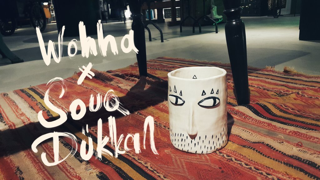 wohha's tweet photo. 'wohha on the table' 🌚🌴emotional head pots &amp; spoons ✨ exclusive collection with ❤🤜@souq.dukkan @wohha
#wohhaonthetable #souqdükkan #wohha https://t.co/D4dPJPFXuJ